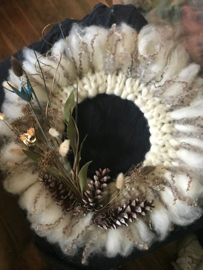 F23 woven wreath